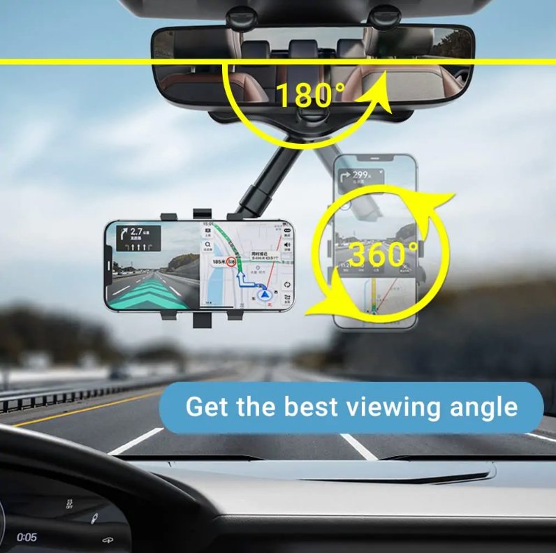 360° Rotatable Smart Phone Car Holder - Pickett's Lane