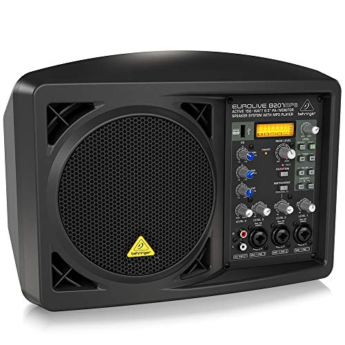 Active 150-Watt 6.5" PA/Monitor Speaker System with MP3 Player - Pickett's Lane