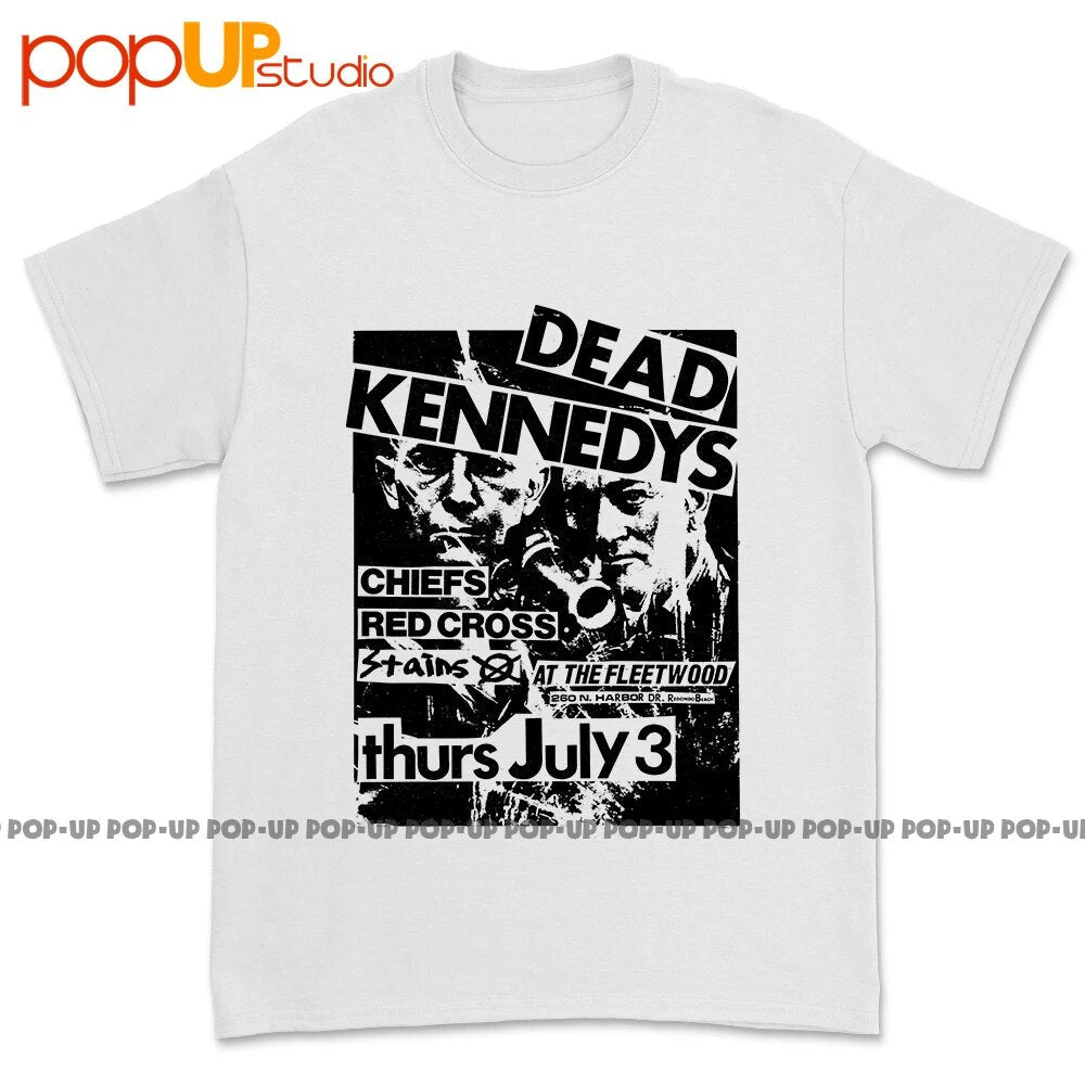 Official Dead Kennedys T Shirt Holiday In Cambodia Black Classic Punk Rock Tee - Pickett's Lane