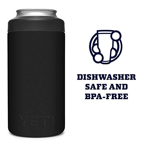 YETI Rambler 16 oz. Colster Tall Can Insulator for Tallboys & 16 oz. Cans, Black - Pickett's Lane