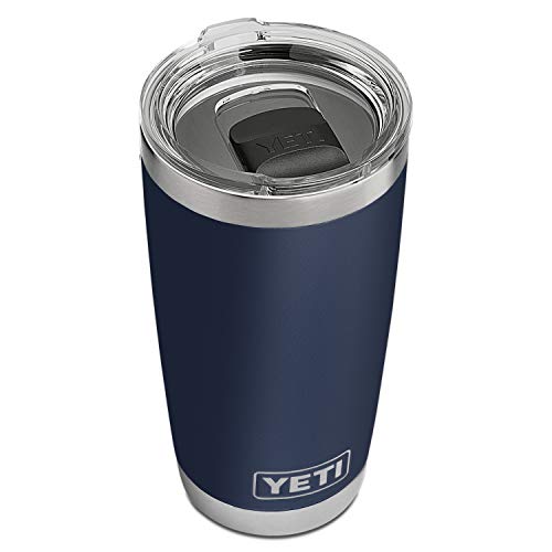 YETI Rambler 20 oz Tumbler, Stainless Steel, Vacuum Insulated with MagSlider Lid, Navy - Pickett's Lane